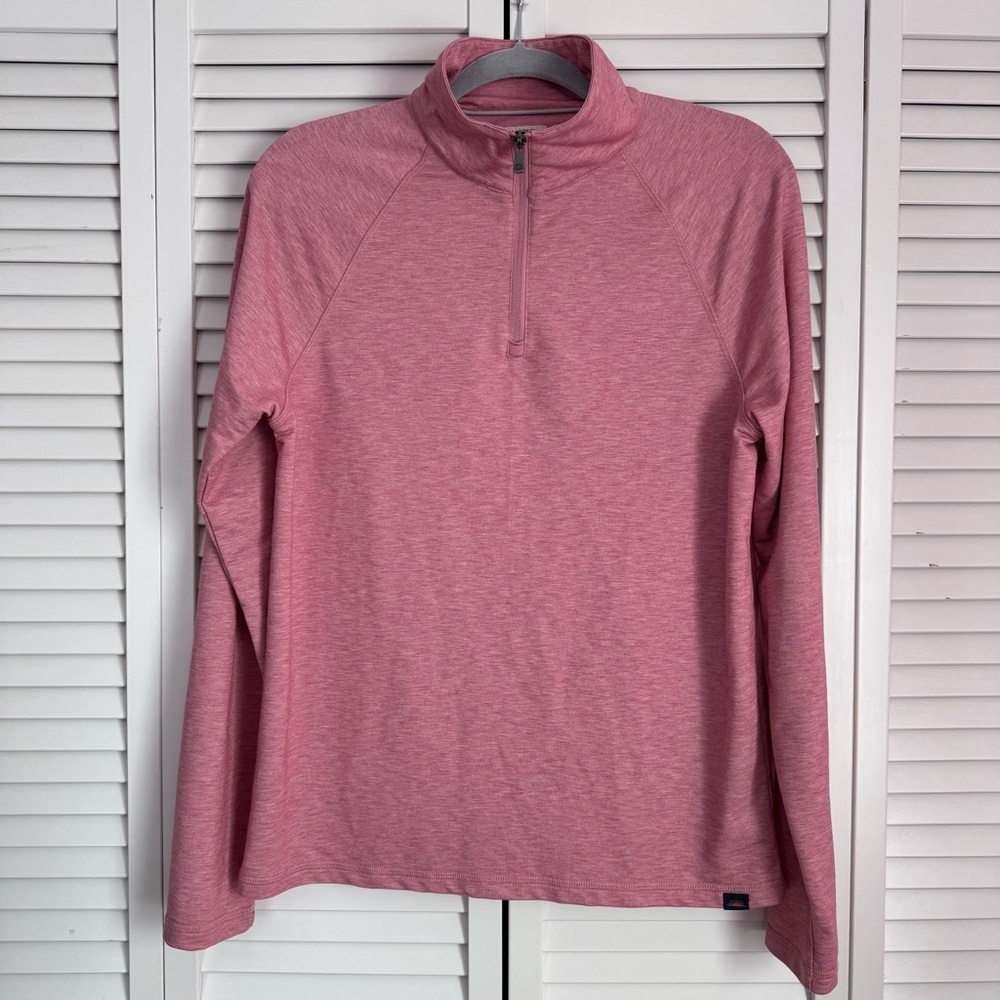 FAHERTY Men’s Movement Stretch Quarter Zip Pullover Performance Golf Size Small